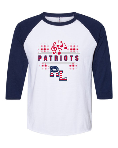 Red Land Patriots Band # 3 Men's Baseball T-Shirt