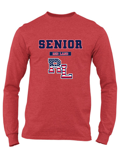 Red Land Patriots Senior #2 Men's Premium LS T-Shirt