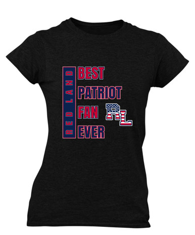 Red Land Patriots Best Patriot Fan Women's SS T-Shirt