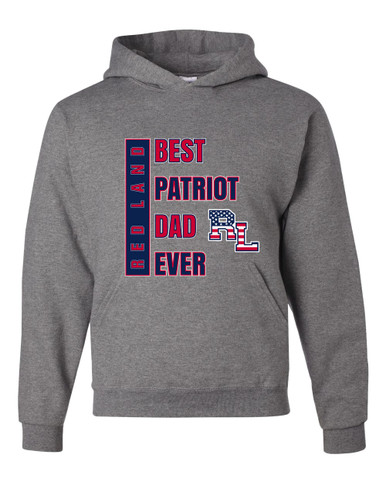 Red Land Patriots Best Patriot Dad Men's Premium Hoodie