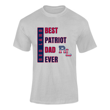 Red Land Patriots Best Patriot Dad Men's SS T-Shirt