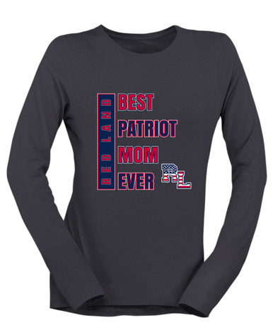 Red Land Patriots Best Patriot Mom Women's LS T-Shirt