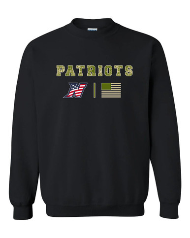 Northern Patriots Camo Flag Men's Sweatshirt