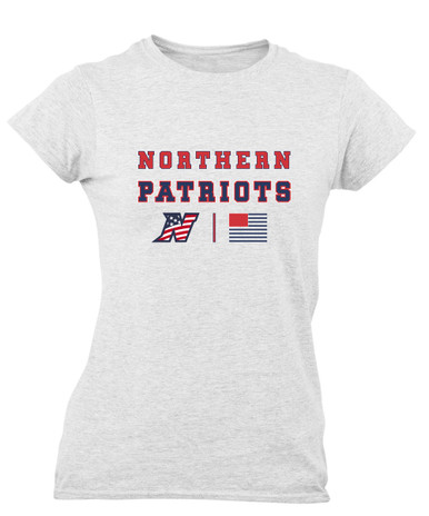 Northern Patriots Spirit Flag Women's SS T-Shirt