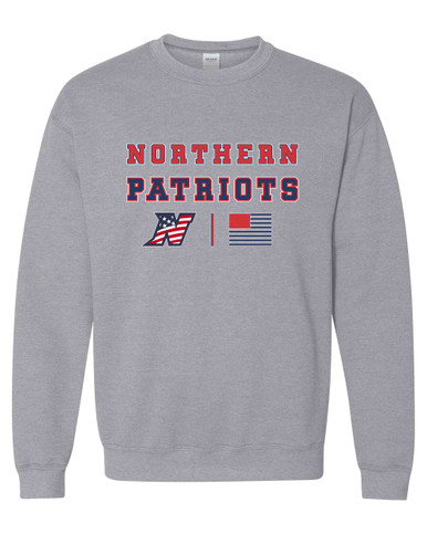 Northern Patriots Spirit Flag Men's Sweatshirt