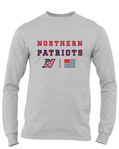 Northern Patriots Spirit Flag Men's LS T-Shirt