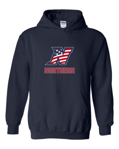 Northern Patriots Mascot #2 Men's Hoodie