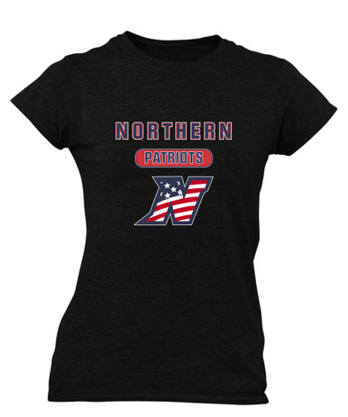 Northern Patriots Mascot #3 Women's Premium SS T-Shirt