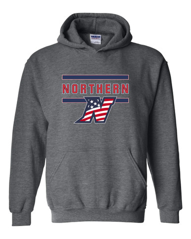 Northern Patriots Mascot #4 Men's Hoodie