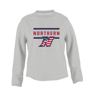 Northern Patriots Mascot #4 Women's Sweatshirt