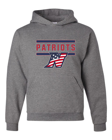 Northern Patriots Mascot #5 Men's Premium Hoodie
