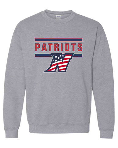 Northern Patriots Mascot #5 Men's Sweatshirt
