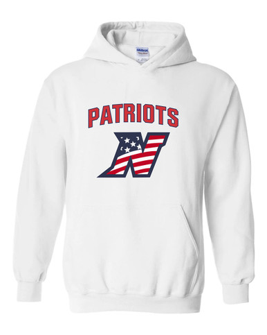 Northern Patriots Mascot #6 Men's Hoodie