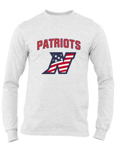 Northern Patriots Mascot #6 Men's Premium LS T-Shirt
