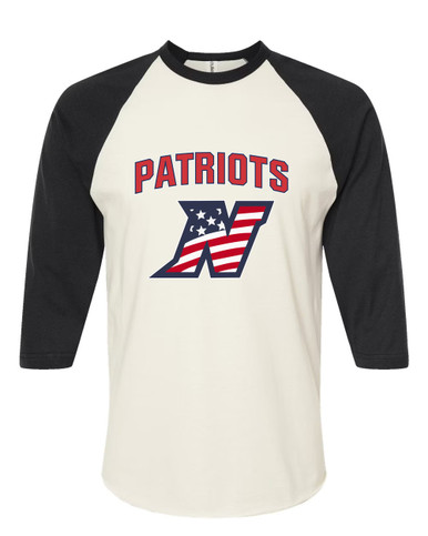 Northern Patriots Mascot #6 Men's Baseball T-Shirt