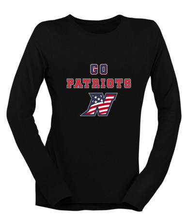 Northern Patriots Go Team Women's Premium LS T-Shirt