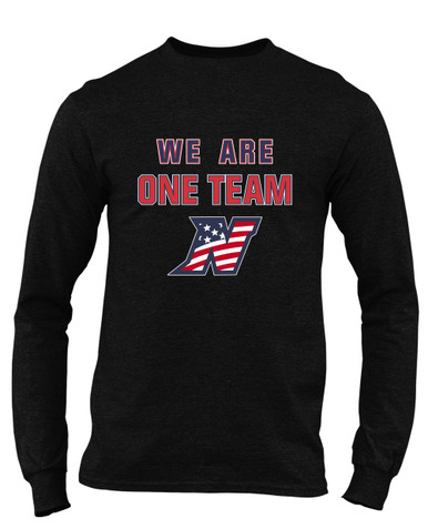 Northern Patriots We Are One Team Men's LS T-Shirt