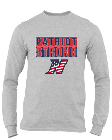 Northern Patriots Strong #1 Men's LS T-Shirt