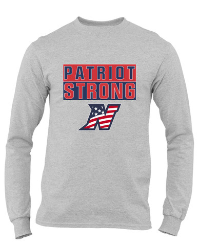 Northern Patriots Strong #1 Men's Premium LS T-Shirt