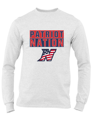 Northern Patriots Nation #1 Men's LS T-Shirt
