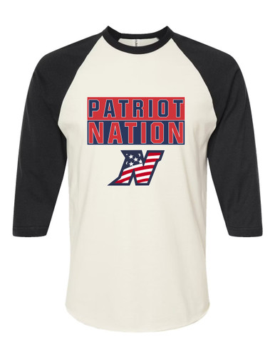 Northern Patriots Nation #1 Men's Baseball T-Shirt