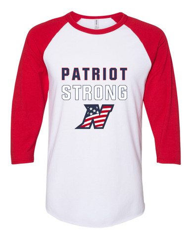 Northern Patriots Strong #2 Women's Baseball T-Shirt