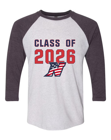 Northern Patriots Class of 2026 Women's Baseball T-Shirt