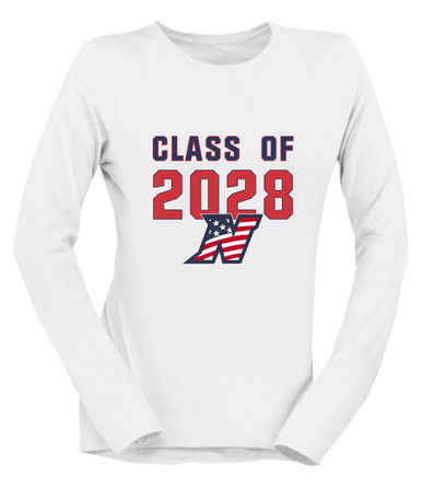 Northern Patriots Class of 2028 Women's Premium LS T-Shirt