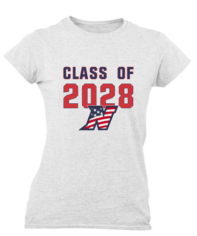Northern Patriots Class of 2028 Women's Premium SS T-Shirt