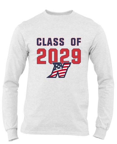 Northern Patriots Class of 2029 Men's Premium LS T-Shirt