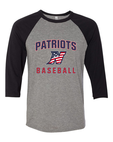 Northern Patriots Baseball #1 Women's Baseball T-Shirt