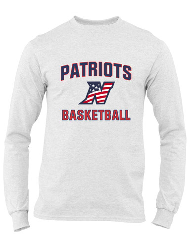Northern Patriots Basketball #1 Men's Premium LS T-Shirt