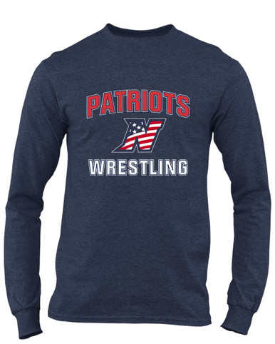Northern Patriots Wrestling Men's LS T-Shirt