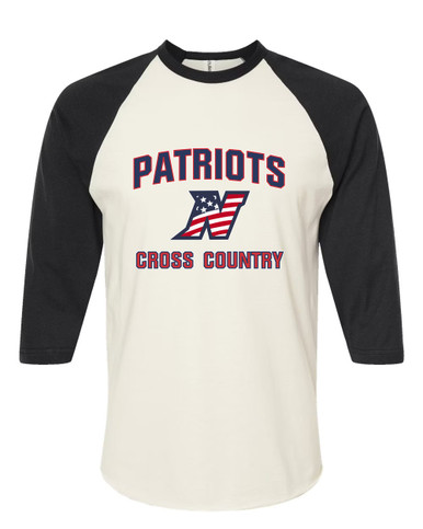 Northern Patriots Cross Country Women's Baseball T-Shirt