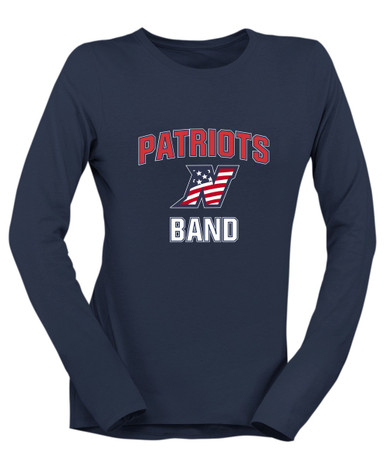 Northern Patriots Band # 1 Women's LS T-Shirt