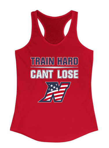 Northern Patriots Train Hard, Can't Lose Women's Tank Top