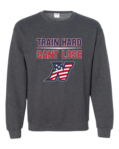Northern Patriots Train Hard, Can't Lose Men's Sweatshirt