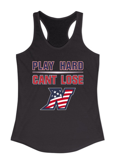 Northern Patriots Play Hard, Can't Lose Women's Tank Top