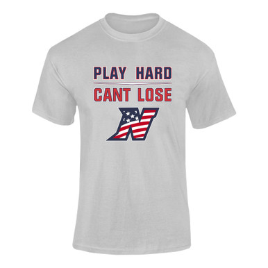 Northern Patriots Play Hard, Can't Lose Men's SS T-Shirt