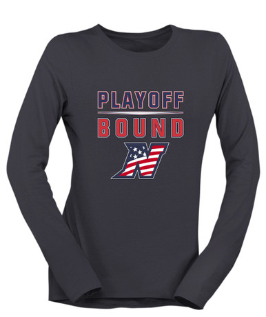 Northern Patriots Playoff Bound Women's LS T-Shirt