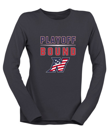 Northern Patriots Playoff Bound Women's Premium LS T-Shirt