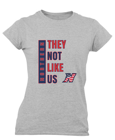 Northern Patriots They Not Like Us #1 Women's SS T-Shirt