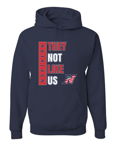 Northern Patriots They Not Like Us #1 Men's Premium Hoodie