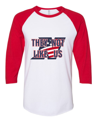 Northern Patriots They Not Like Us #2 Men's Baseball T-Shirt