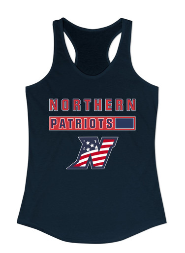 Northern Patriots Mascot #7 Women's Tank Top