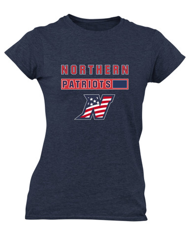 Northern Patriots Mascot #7 Women's Premium SS T-Shirt
