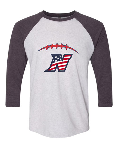 Northern Patriots Football #2 Men's Baseball T-Shirt