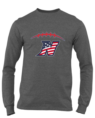 Northern Patriots Football #2 Men's Premium LS T-Shirt