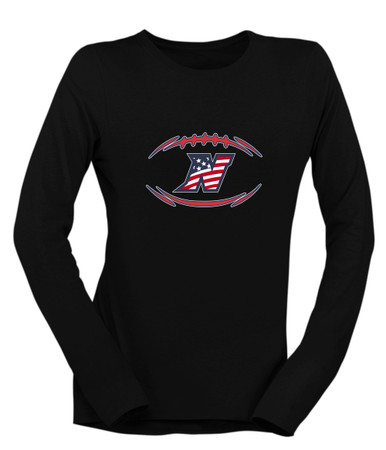 Northern Patriots Football #3 Women's Premium LS T-Shirt