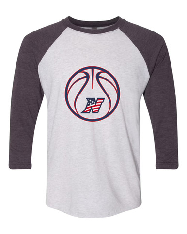 Northern Patriots Basketball #2 Women's Baseball T-Shirt